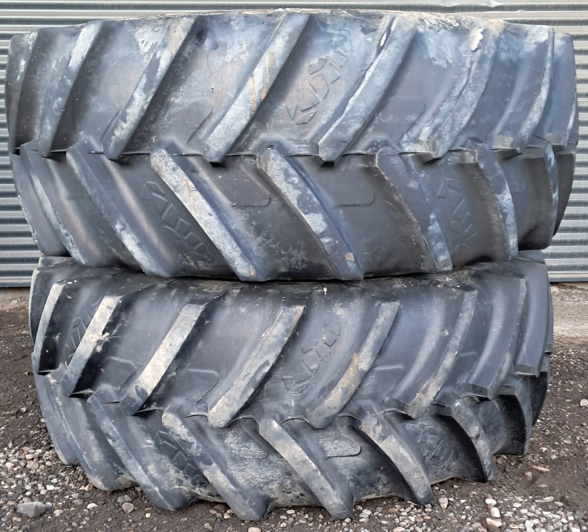 650/75R32 Uniglory DEMO H1010(2)21DW32 12/371/425 ø24/15mm/rød