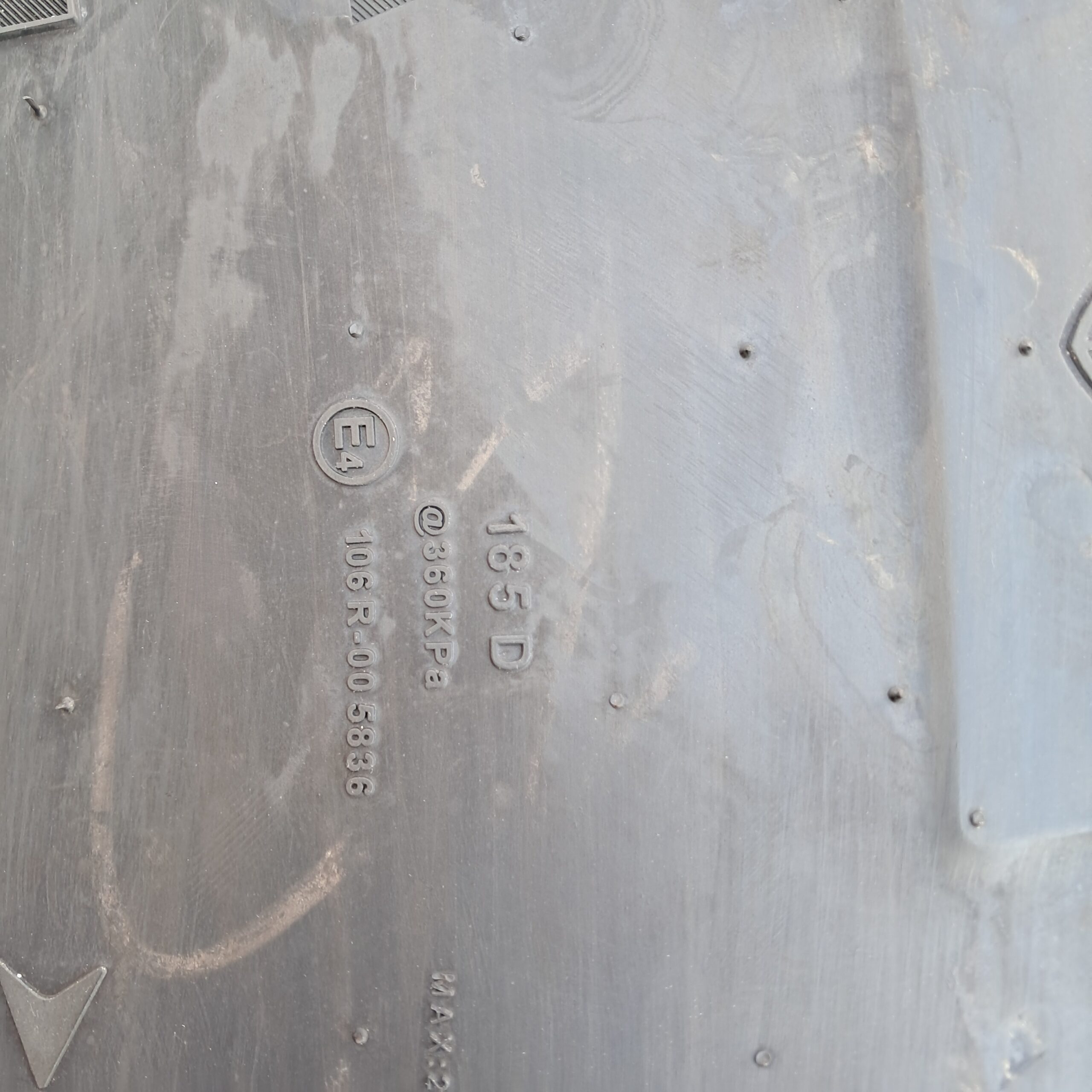 Uniglory 480/95R54 VF CFO 185D SmartAgro Falcon TL - Billede 3
