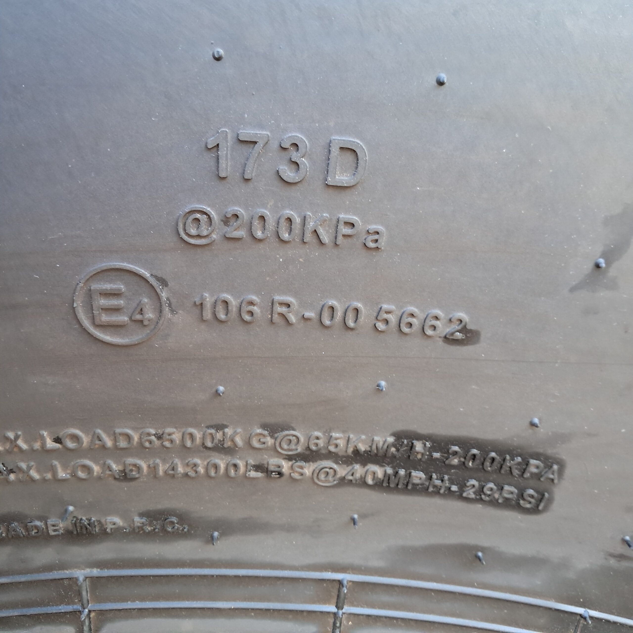 Uniglory 710/60R34 VF CFO 173D SmartAgro Master TL - Billede 3